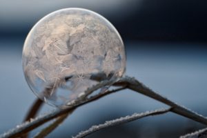 Macro myndataka - nær mynd af dropa