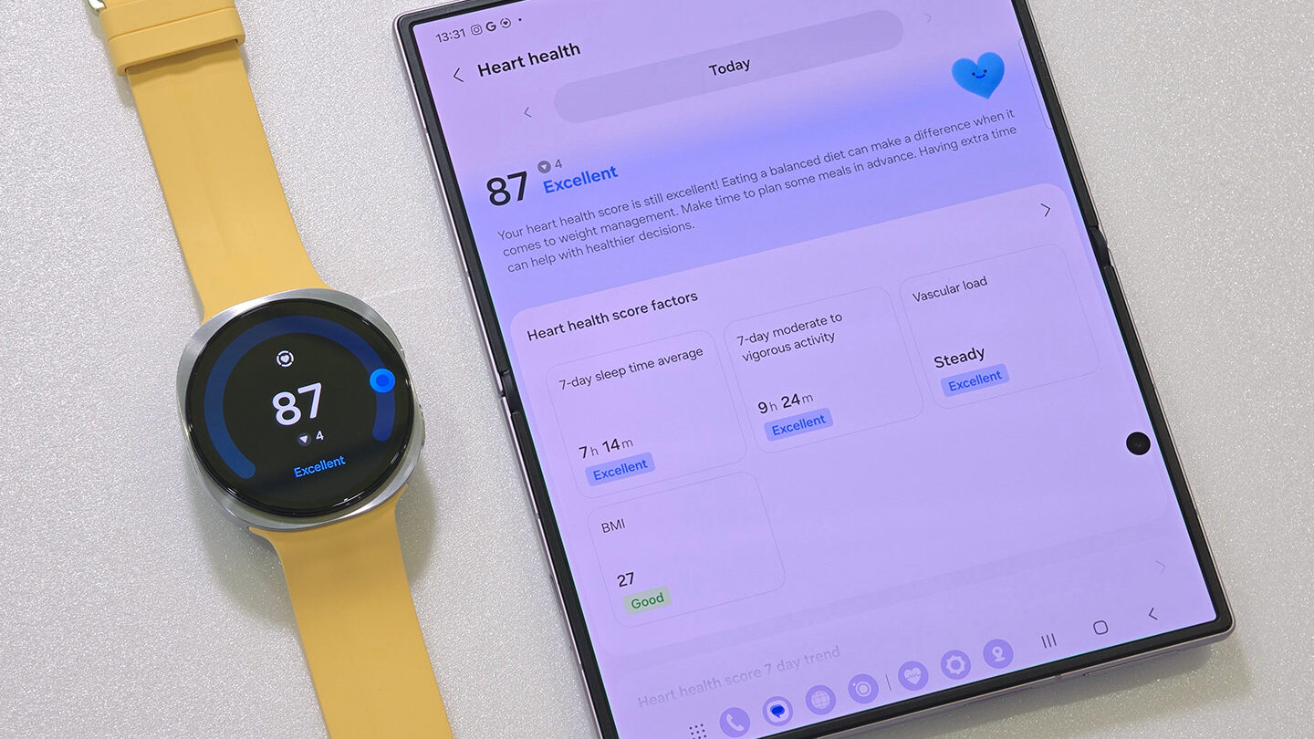 Samsung Health og Galaxy Watch 9